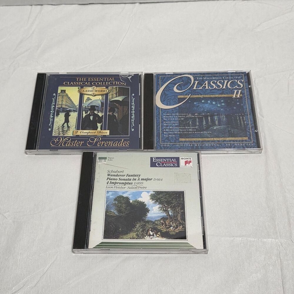 Three Classical Music CD Lot (3)